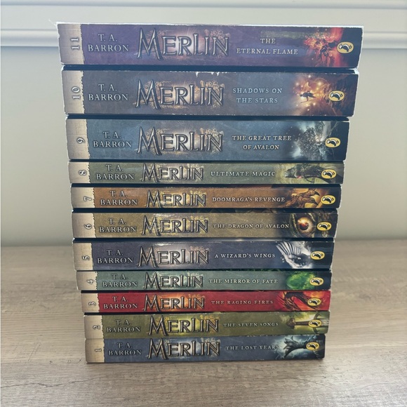 Merlin Book Series by T.A. Barron - Picture 2 of 3